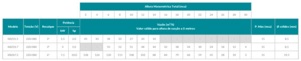 Motobomba Submersível KBZ - Imagem 2